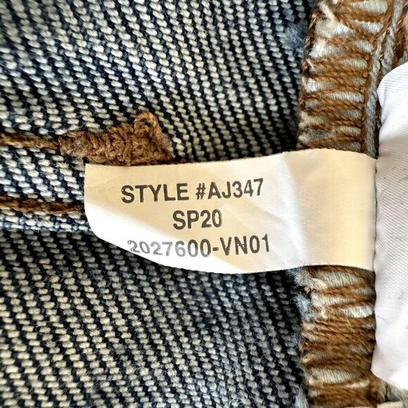 Madewell Mid-Rise Classic Straight Jeans in Carsondale Wash 25 Tall - Picture 11 of 11